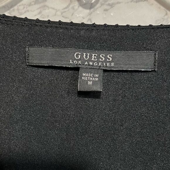 NEW GUESS Metallic Wrap Black Dress
Tulip Skirt Size M - Picture 4 of 9